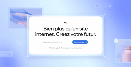L'éditeur Wix